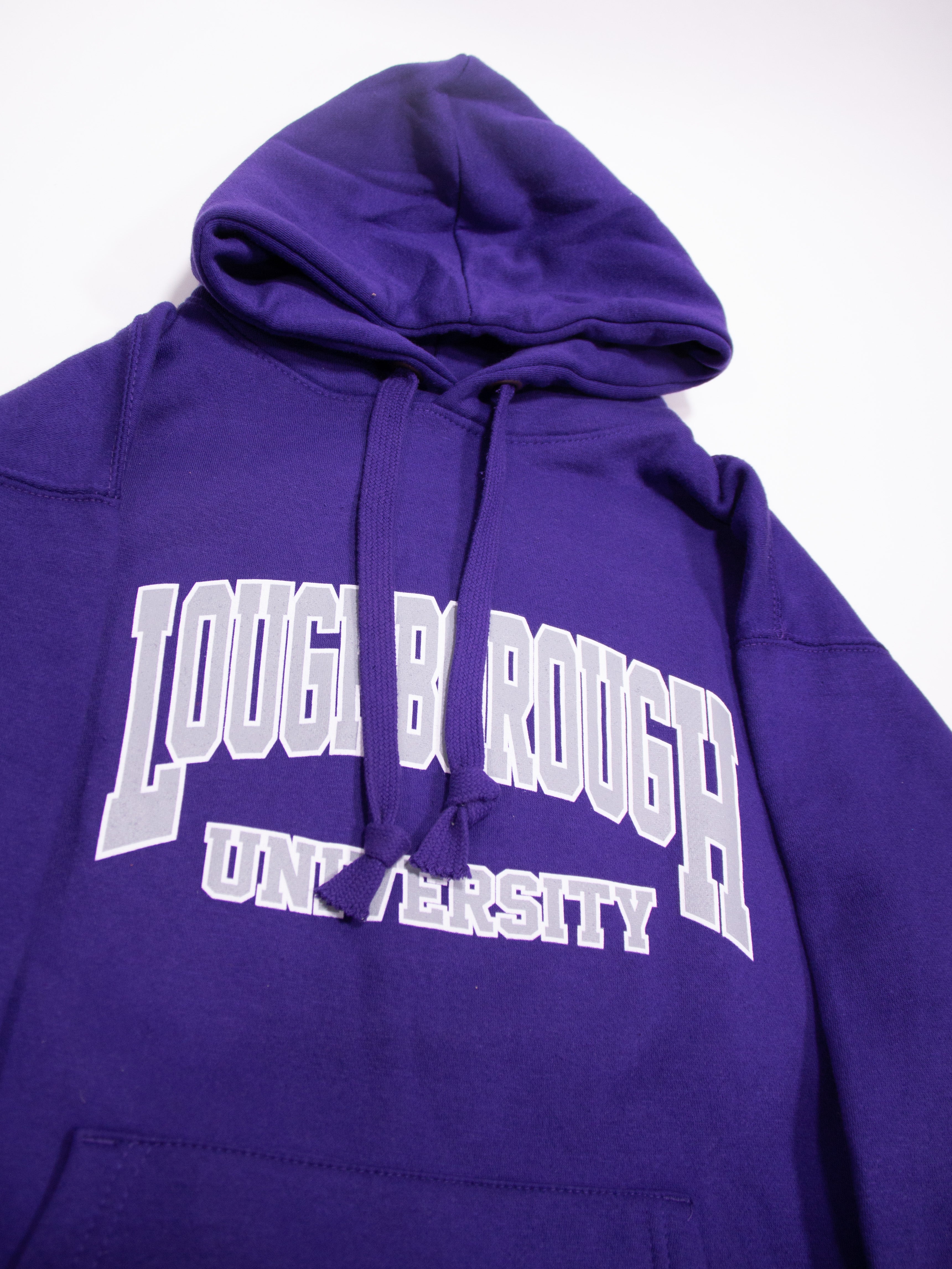 Letterman Hoodie Purple
