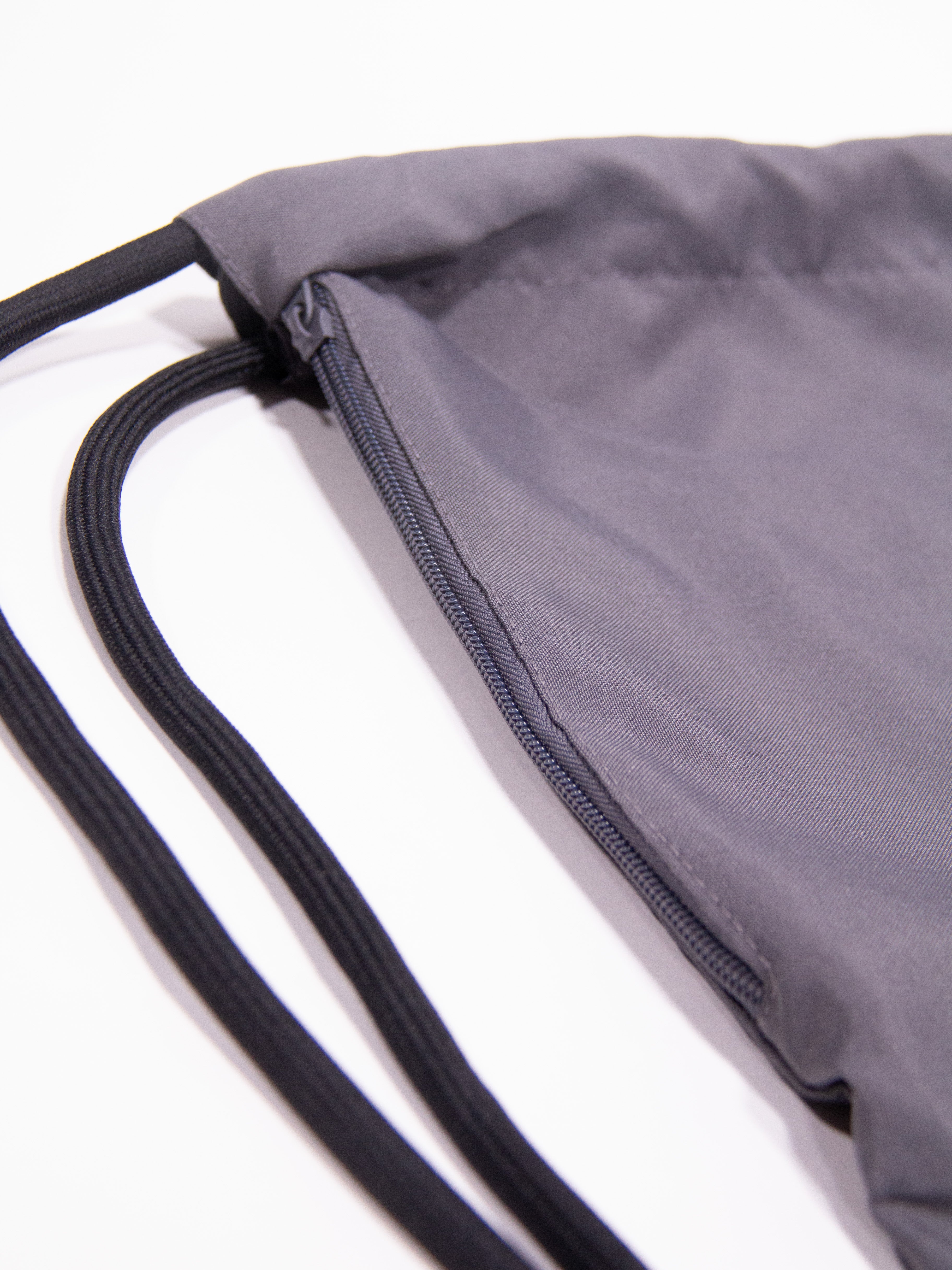 Drawstring Bag - Graphite/Black