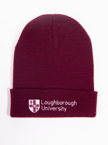 Cuffed Beanie - Burgundy