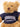 Teddy Bear in T-shirt - Navy