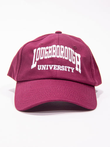Letterman Cap - Burgundy