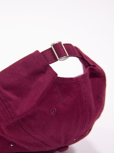 Letterman Cap - Burgundy