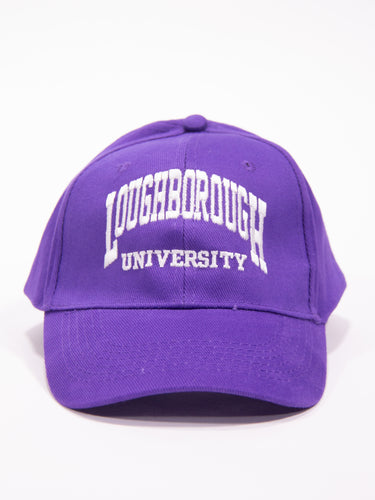 Letterman Cap - Purple