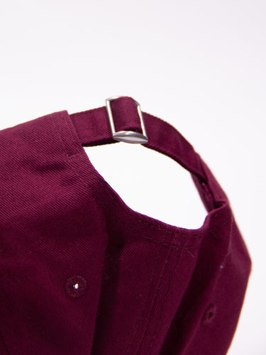 Crest Cap - Burgundy