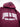 Letterman Hoodie - Burgundy