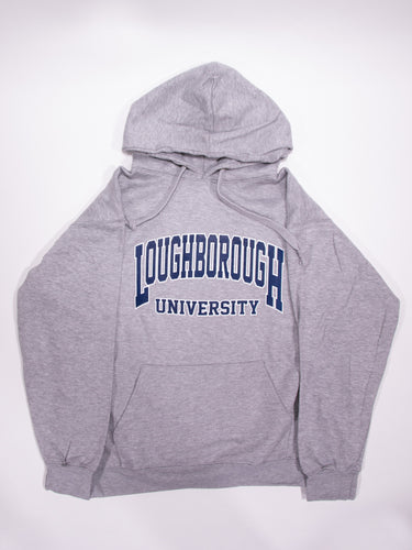 Letterman Hoodie - Grey
