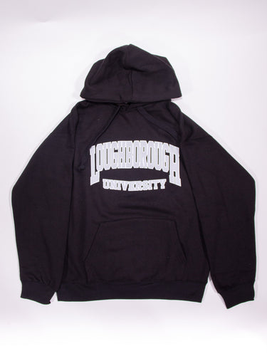 Letterman Hoodie - Black