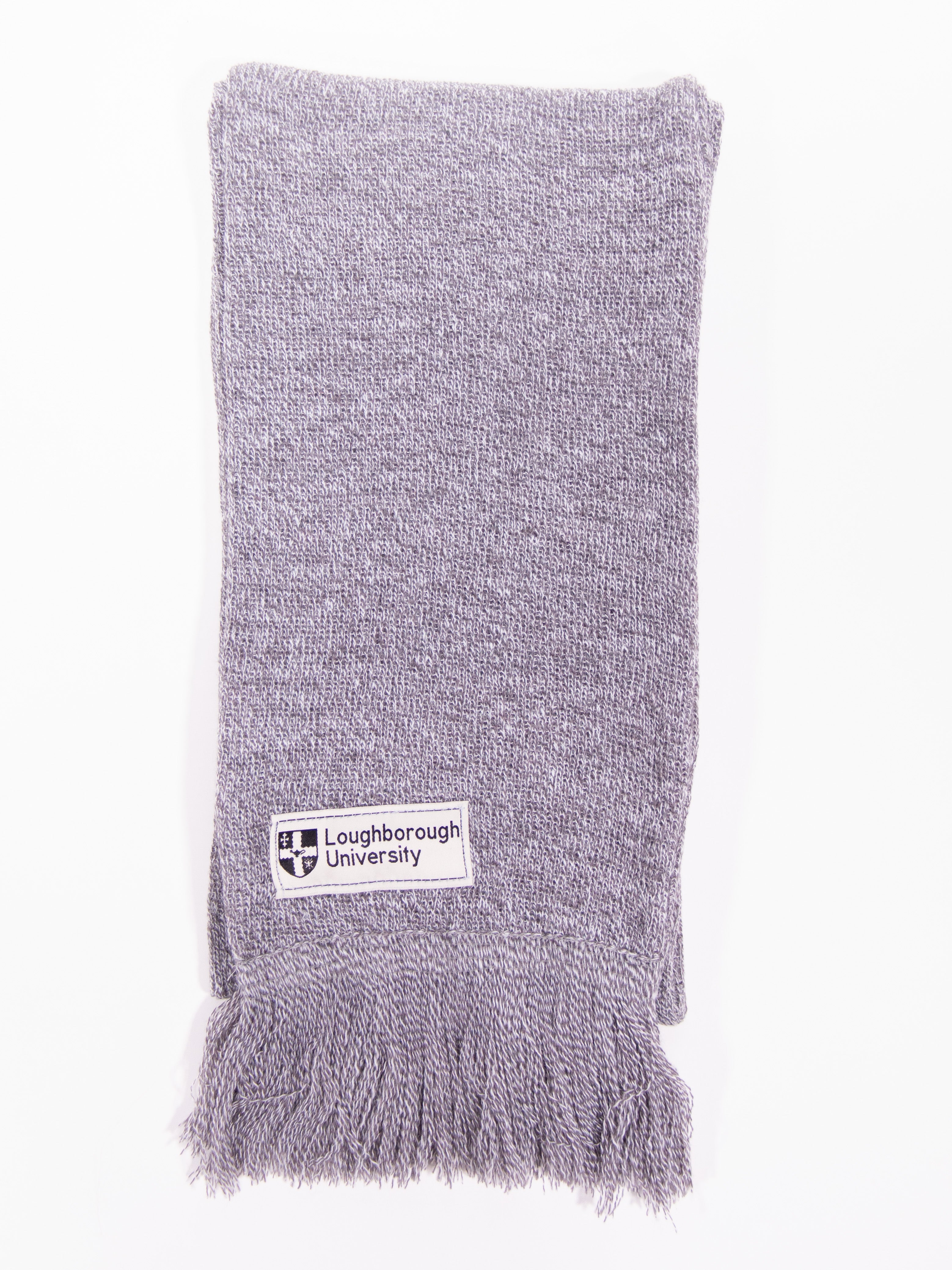 Knitted Scarf - Grey