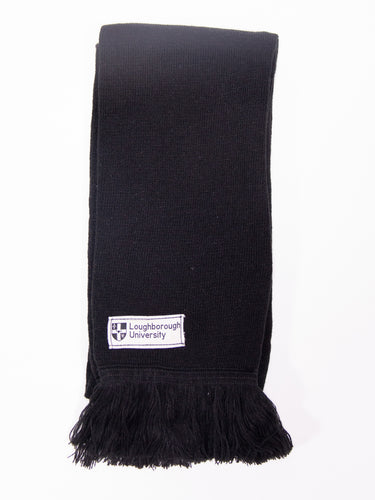 Knitted Scarf - Black