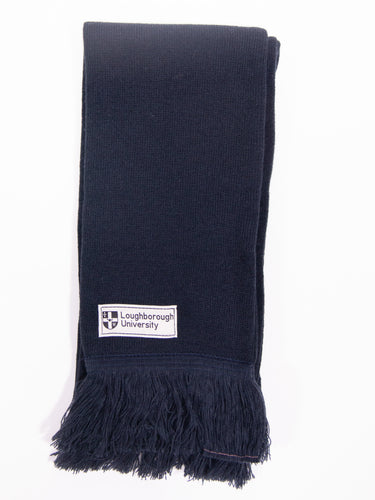 Knitted Scarf - Navy