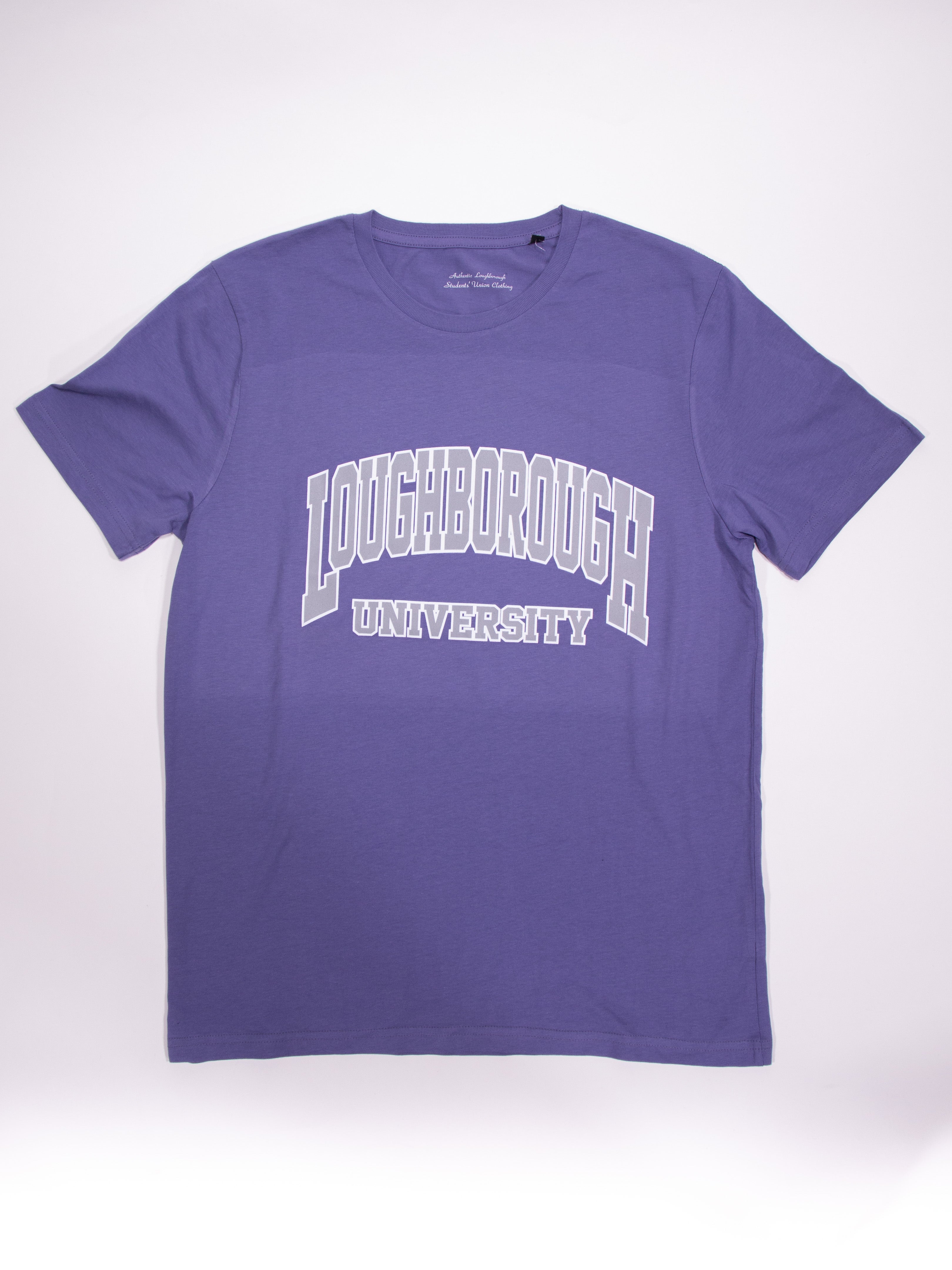 Letterman T- Shirt Purple
