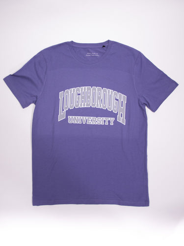 Letterman T- Shirt Purple