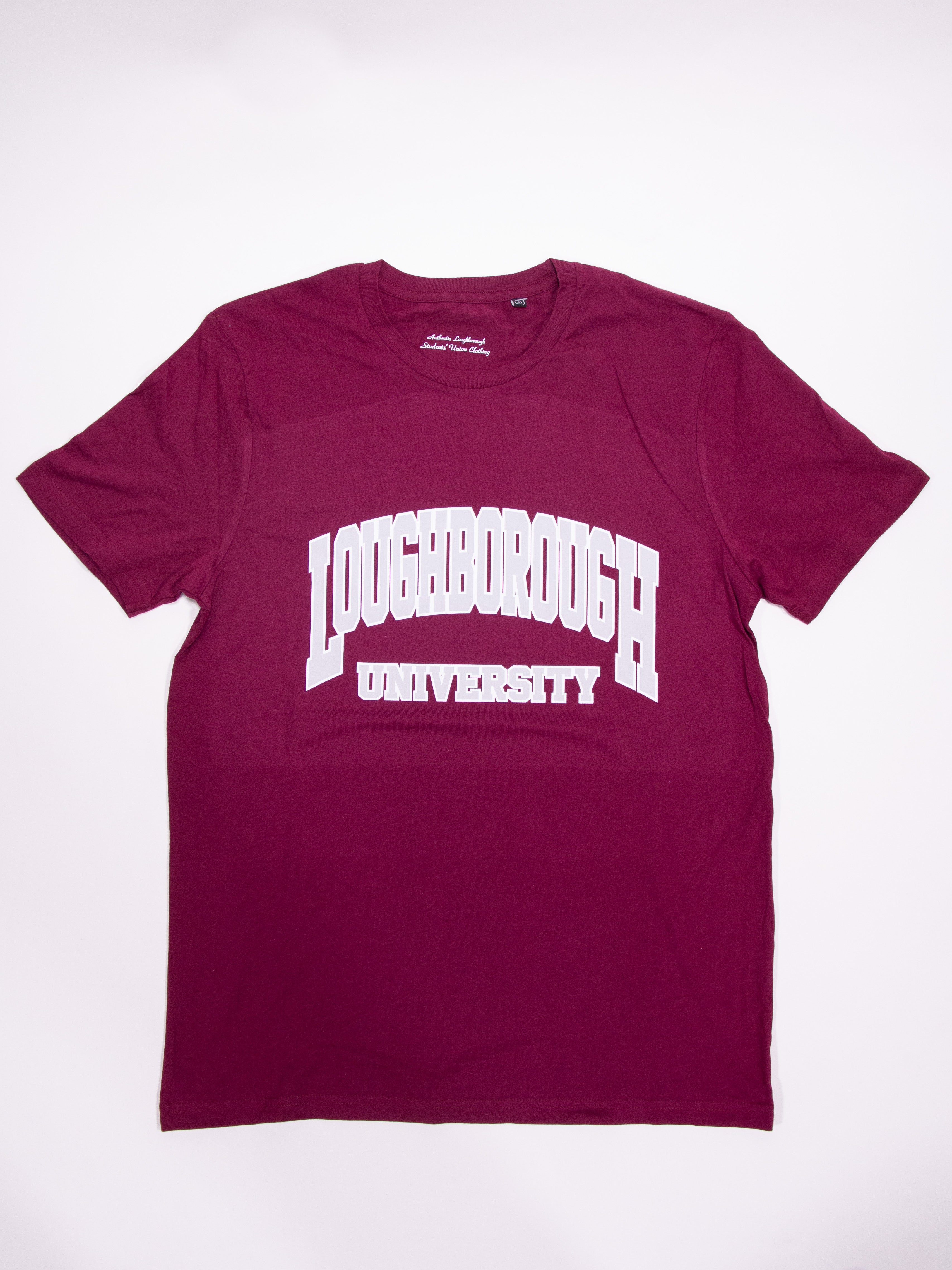 Letterman T-shirt - Burgundy