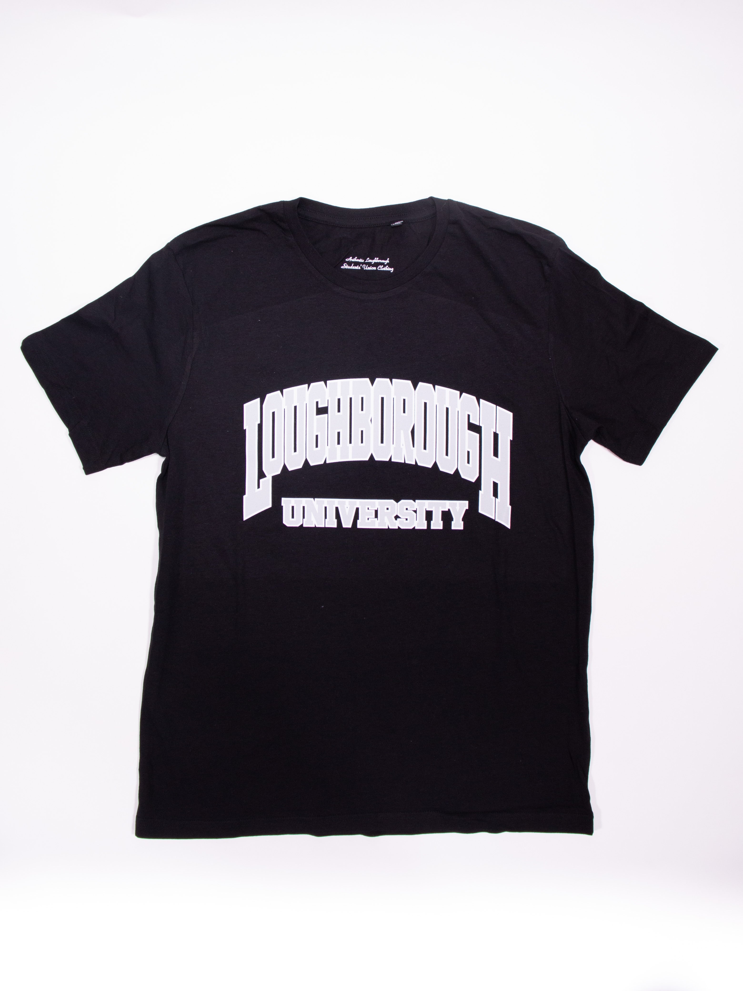 Letterman T-shirt - Black