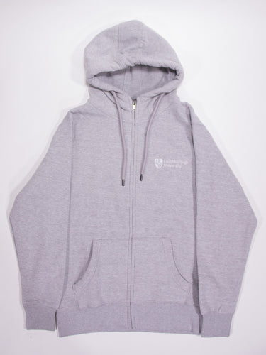 Zip Hoodie - Grey