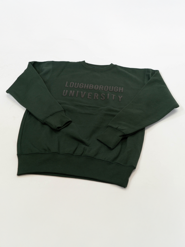 Comfort Cut Sweatshirt. Forest Green